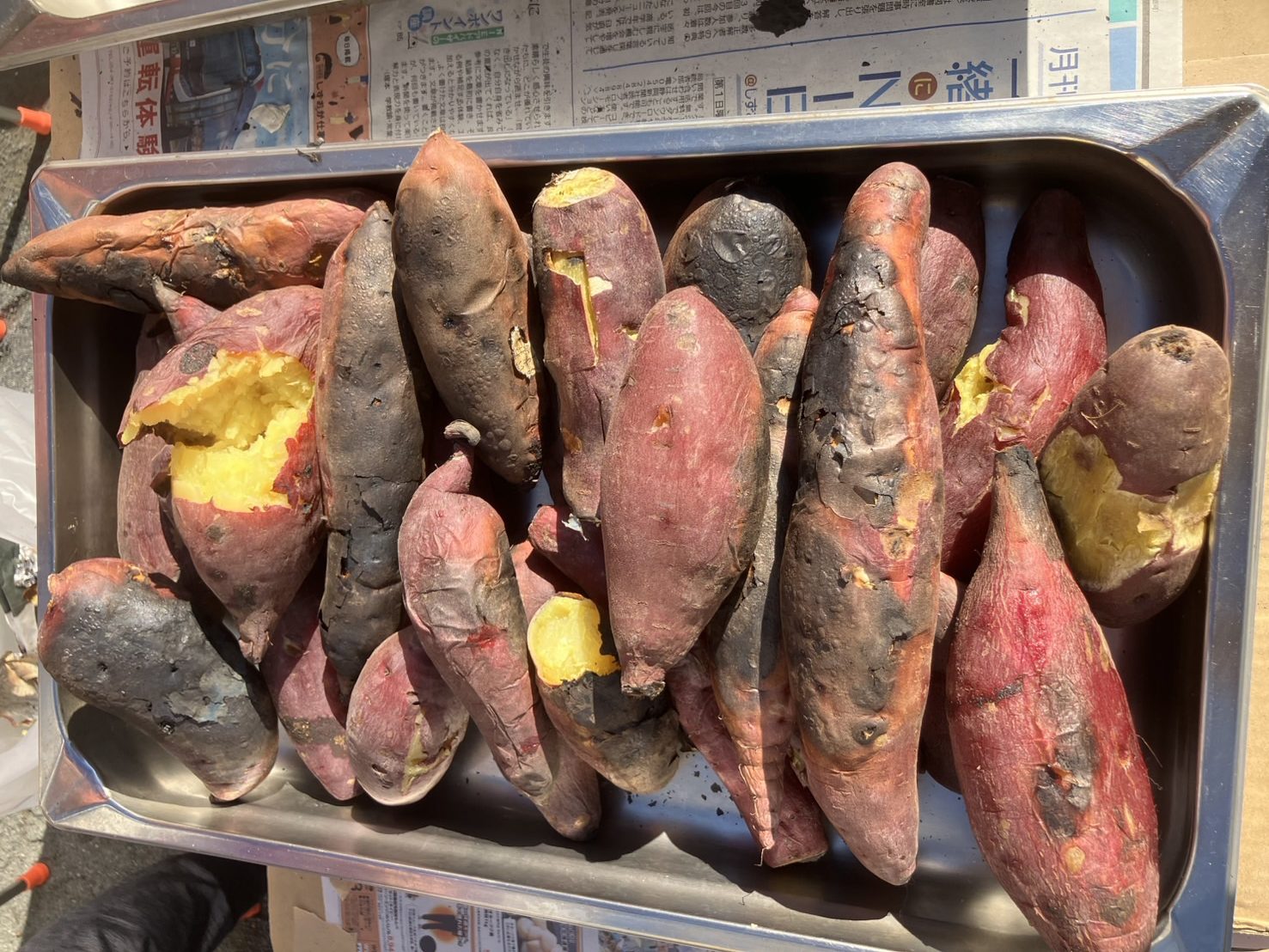 焼き芋パーティー